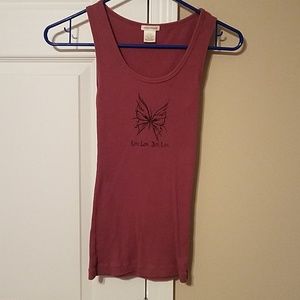 Maroon tank